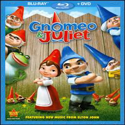 Gnomeo & Juliet (노미오와 줄리엣) (한글무자막)(Two-Disc Blu-ray/DVD Combo) (2011)