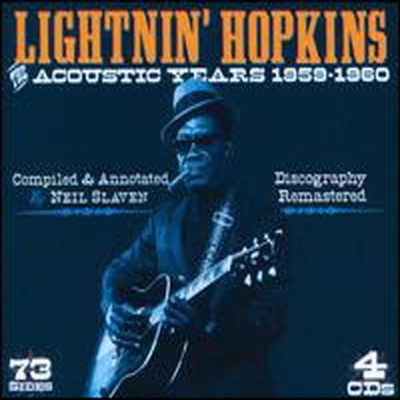 Lightnin' Hopkins - Acoustic Years 1959-1960 (Remastered)(4CD Boxset)