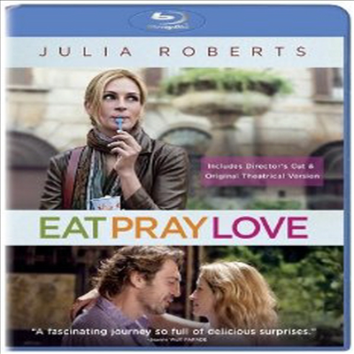 Eat Pray Love (먹고 기도하고 사랑하라) (Theatrical and Extended Cut) (한글무자막)(Blu-ray) (2010)