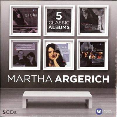 마르타 아르헤리치 - 5개의 앨범 (Martha Argerich - 5 Classic Albums) (5CD Boxset) - Martha Argerich