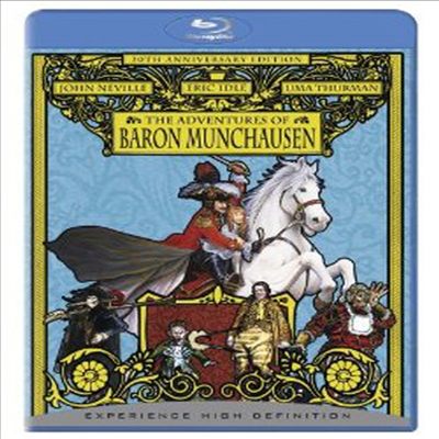 The Adventures of Baron Munchausen (바론의 대모험) (한글자막)(Blu-ray) (1989)