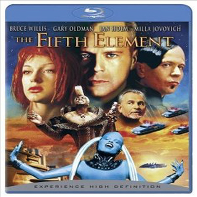 The Fifth Element: Remastered (제5원소) (한글무자막)(Blu-ray) (1997)