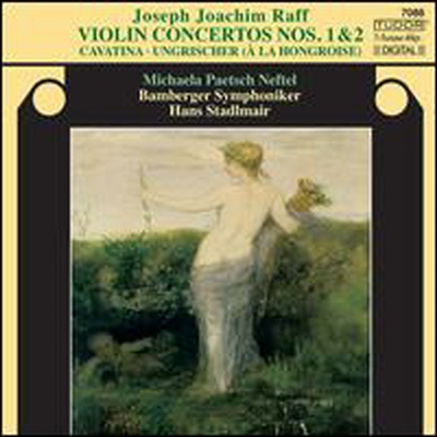 라프: 바이올린 협주곡 1, 2번, 카바티나 (Raff: Violin Concertos No.1 &amp; 2, Cavatina)(CD) - Michaela Paetsch Neftel