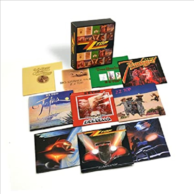 ZZ Top - Complete Studio Albums 1970-1990 (Remastered)(Limited Edition)(Mini LP Sleeve)(10CD Box Set)