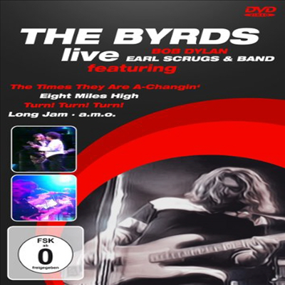 Byrds Feat. Bob Dylan - Live (PAL방식) (DVD)(2013)