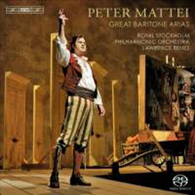 위대한 바리톤 아리아집 (Peter Mattei - Great Baritone Arias) (SACD Hybrid) - Peter Mattei
