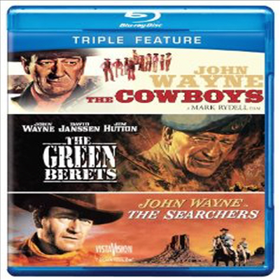 Cowboys/Green Berets/Searchers (카우보이/그린베레/수색자) (한글무자막)(Blu-ray) (2012)