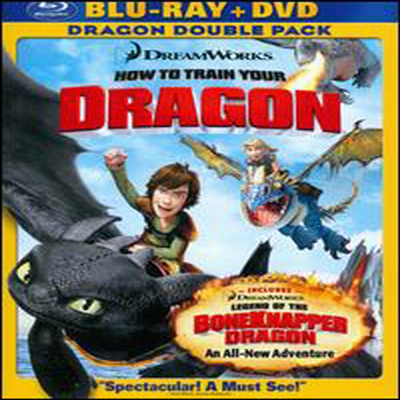 How to Train Your Dragon (드래곤 길들이기) (한글무자막)(Blu-ray/DVD Combo + Dragon Double Pack) (한글무자막)(Blu-ray) (2010)