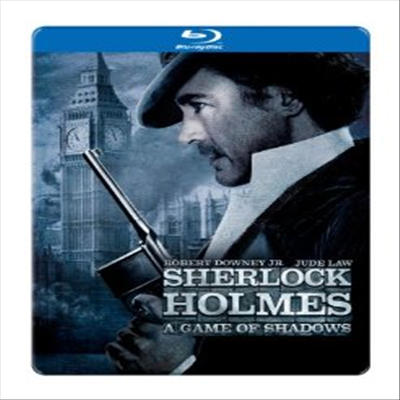 Sherlock Holmes: A Game of Shadows (SteelBook Packaging) (셜록 홈즈: 그림자 게임) (한글무자막)(Blu-ray) (2013)