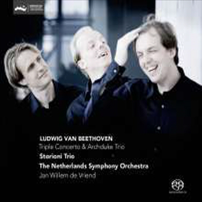 베토벤: 삼중 협주곡, 피아노 삼중주 7번 '대공' (Beethoven: Triple Concerto. Archduke Trio) (SACD Hybrid) - Storioni Trio