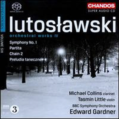루토스와프스키: 교향곡 1번, 파르티타, 체인 (Lutoslawski: Symphony No.1 & Orchestral Works) (SACD Hybrid) - Edward Gardner