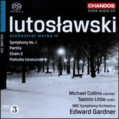 루토스와프스키: 교향곡 1번, 파르티타, 체인 (Lutoslawski: Symphony No.1 &amp; Orchestral Works) (SACD Hybrid) - Edward Gardner