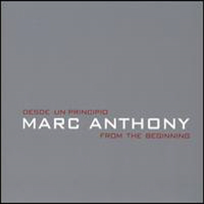 Marc Anthony - Desde Un Principio: From The Beginning (CD)