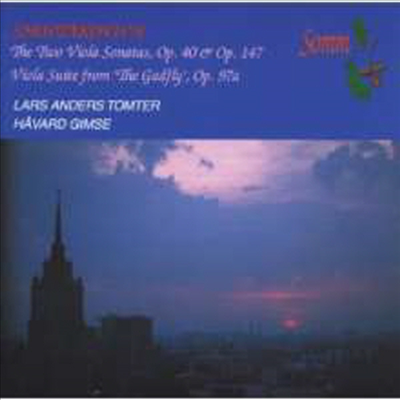 쇼스타코비치: 비올라와 피아노를 위한 작품집 (Shostakovich: Works For Viola &amp; Piano)(CD) - Lars Anders Tomter