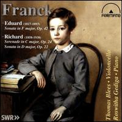 에듀어드 프랭크 &amp; 리차드 프랭크: 첼로 소나타 (Eduard &amp; Richard Franck: Cello Sonatas)(CD) - Thomas Blees