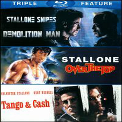 Demolition Man/Over the Top/Tango & Cash (데몰리션맨/오버 더 톱/탱고와 캐쉬) (Sylvester Stallone: Triple Feature) (한글무자막)(3Blu-ray) (2013)
