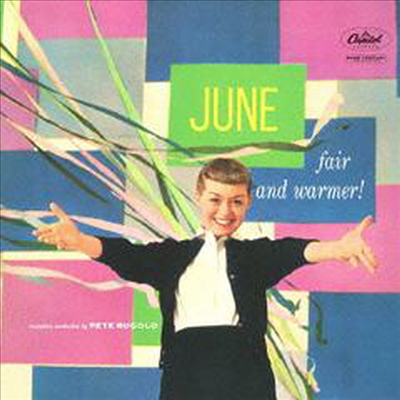 June Christy - Fair & Warmer! (Ltd. Ed)(Remastered)(Cardboard Sleeve (mini LP)(일본반)(CD)