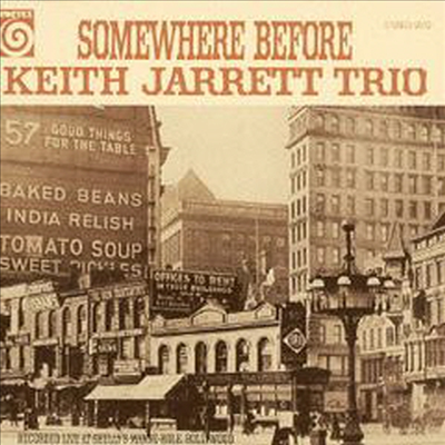 Keith Jarrett Trio - Somewhere Before (Ltd. Ed)(Remastered)(일본반)(CD)