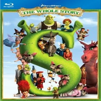 Shrek :-The Whole Story :Shrek / Shrek 2 / Shrek the Third / Shrek Forever After (슈렉) (한글무자막)(Blu-ray) (2010)