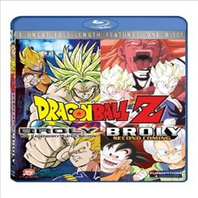 Dragon Ball Z - Broly Double Feature (드래곤 볼 Z) (한글무자막)(Blu-ray) (2007)