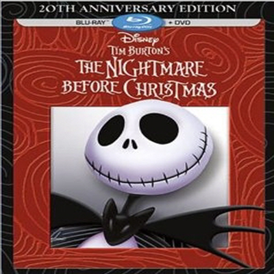 Tim Burton&#39;s The Nightmare Before Christmas - 20th Anniversary Edition (크리스마스 악몽) (한글무자막)(Blu-ray) (1993)
