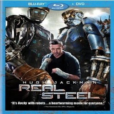 Real Steel (리얼 스틸) (한글무자막)(Two-Disc Blu-ray/DVD Combo) (2011)