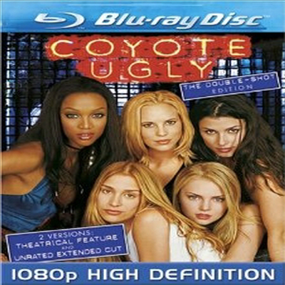 Coyote Ugly (코요테 어글리) (The Double-Shot Edition) (한글무자막)(Blu-ray) (2000)