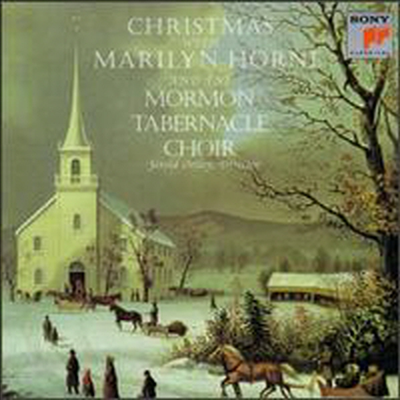 마릴린 혼과 모르몬 태버내클 합창단의 크리스마스 성가 (Christmas With Marilyn Horne & Mormon Tabernacle Choir) (CD-R) - Horne,Marilyn