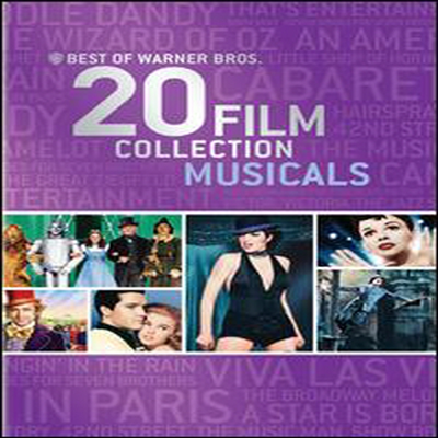 Various Artists - 워너 브라더스: 베스트 뮤지컬 20선 (Best of Warner Bros.: 20 Film Collection - Musicals) (지역코드1)(한글무자막)(20DVD Boxset)