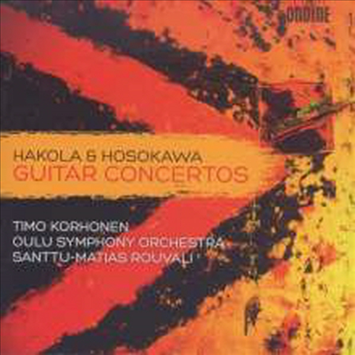 하콜라, 호소카와: 기타 협주곡 (Hakola &amp; Hosokawa: Guitar Concertos)(CD) - Timo Korhonen