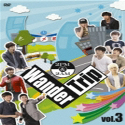 투피엠 (2PM)＋투에이엠 (2AM) Oneday - 2PM&amp;2AM Wander Trip Vol.3 (지역코드2)(DVD)