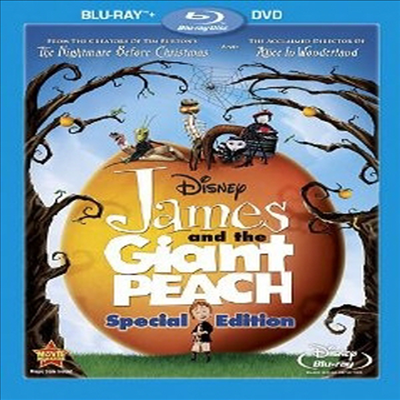 James and the Giant Peach (제임스와 거대한 복숭아) (Two-Disc Special Edition Blu-ray/DVD Combo) (한글무자막)(Blu-ray) (1996)