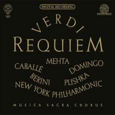 베르디: 레퀴엠 (Verdi: Messa da Requiem) (2CD) - Zubin Mehta