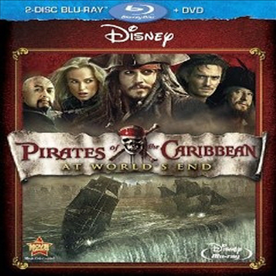 Pirates Of The Caribbean: At World's End (캐리비안의 해적: 세상의 끝에서) (한글무자막)(Three-Disc Blu-ray/DVD Combo) (2007)