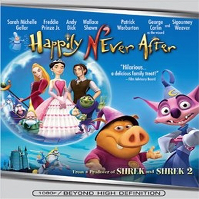 Happily N&#39;Ever After (엘라의 모험: 해피엔딩의 위기) (한글무자막)(Blu-ray) (2007)