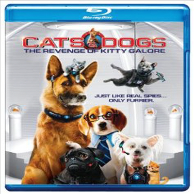 Cats &amp; Dogs: The Revenge of Kitty Galore (캣츠 &amp; 독스2) (한글무자막)(Blu-ray) (2010)