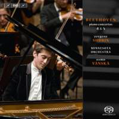 베토벤 : 피아노 협주곡 4, 5번 &#39;황제&#39; (Beethoven : Piano Concertos Nos. 4 &amp; 5 &#39;Emperor&#39;) (SACD Hybrid) - Yevgeny Sudbin