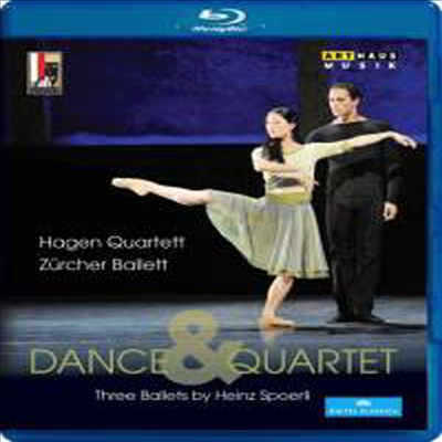 댄스 &amp; 쿼텟 - 하인츠 슈푀얼리의 세 가지 발레 (Dance &amp; Quartet - Three Ballets by Heinz Spoerli) (Blu-ray) (2013) - Zurcher Ballett