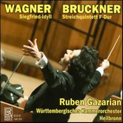 바그너: 지그프리드 목가, 브루크너: 현악 오중주 - 오케스트라 버전 (Wagner: Siegfried-Idyll, Bruckner: String Quintett - Orchestral Version) - Ruben Gazarian