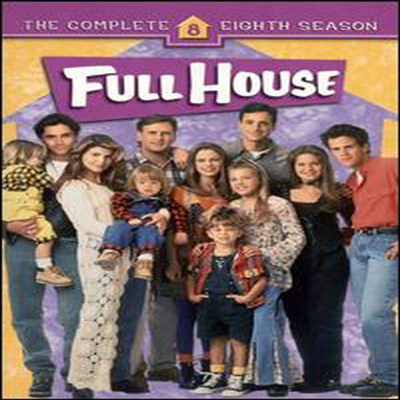 Full House : Complete Eighth Season (풀 하우스: 시즌 8) (지역코드1)(한글무자막)(4DVD Boxset) (2007)