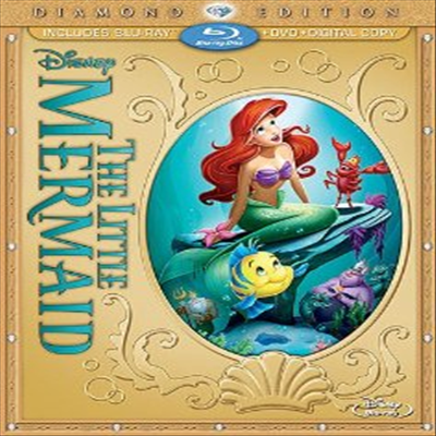The Little Mermaid :Two-Disc Diamond Edition (인어공주) (한글무자막)(Blu-ray) (1989)