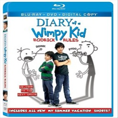 Diary of a Wimpy Kid: Rodrick Rules (윔피키드) (한글무자막)(Blu-ray+DVD) (2011)