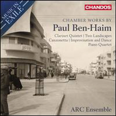 폴 벤-하임: 피아노 사중주, 클라리넷 오중주, 칸쪼네타 (Ben-Haim: Chamber Works - Piano Quartet, Clarinet Quintet, Canzonetta)(CD) - ARC Ensemble