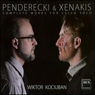 펜데레츠키, 크세나키스: 무반주 첼로 작품 전곡집 (Penderecki & Xenakis: Complete Works for Cello Solo) (Digipack)(CD) - Wiktor Kociuban	