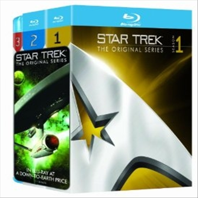 Star Trek: The Complete Original Series - Seasons 1-3 (스타트랙 시즌 1-3) (한글무자막)(Blu-ray)