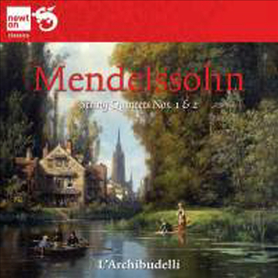 멘델스존: 현악 오중주 1 &amp; 2번 (Mendelssohn: String Quinetes Nos.1 &amp; 2)(CD) - L’Archibudelli
