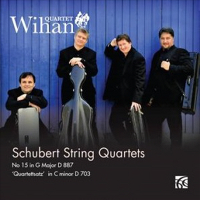 슈베르트: 현악 사중주 12 &amp; 15번 (Schubert: String Quartets Nos.12 &amp; 15)(CD) - Wihan Quartet