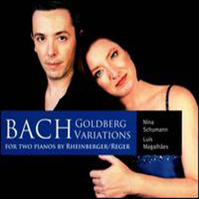 바흐: 두대의 피아노를 위한 골드베르그 변주곡 (Bach: Goldberg Variations - arr. for Two Pianos) (Digipack)(CD) - Nina Schumann