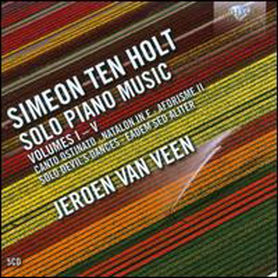 시메온 텐 홀트: 피아노 독주 작품 1-5집 (Simeon Ten Holt: Solo Piano Music Vols.1-5) (5CD Boxset) - Jeroen van Veen