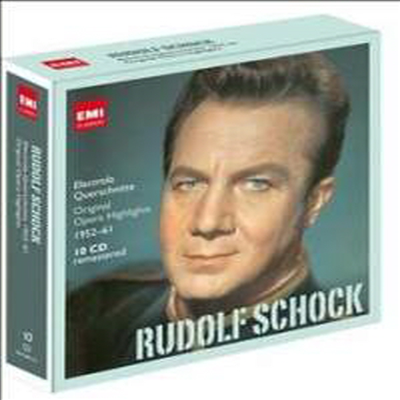 루돌프 쇼크 - 오페라 하이라이트 (Rudolf Schock - Original Opera Highlights)(한정반)(10CD Boxset) - Rudolf Schock